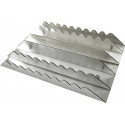 Étrille aluminium rectangulaire