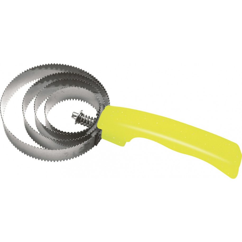 Étrille métallique ronde fluo pailleté
