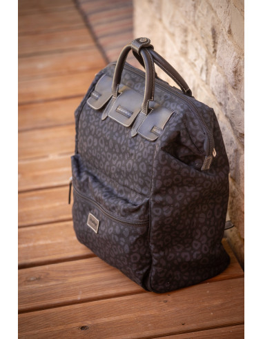 Sac à dos PENELOPE "PL Backy léopard"