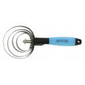 HIPPOTONIC "Gel" runder Metallstriegel