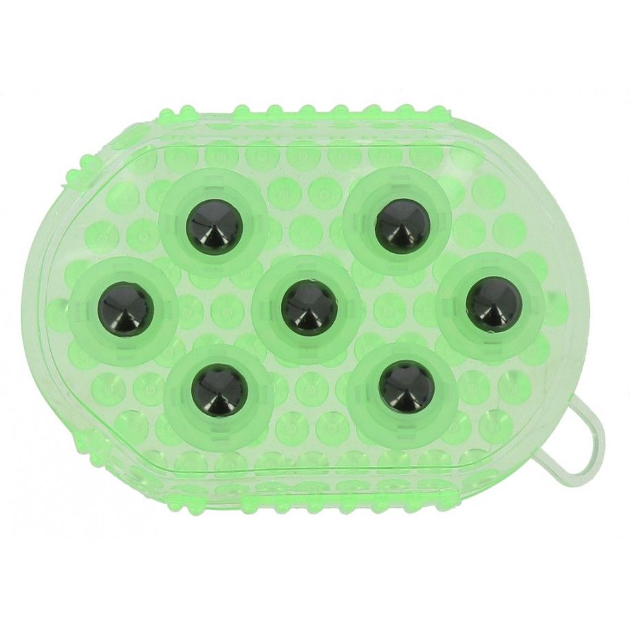 2 in 1 Putzhandschuh Striegel und Massage