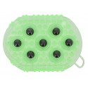 2 in 1 Putzhandschuh Striegel und Massage