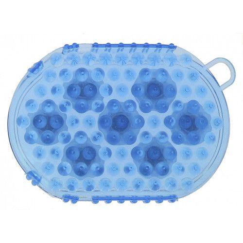 Gant double face étrille et massage 2