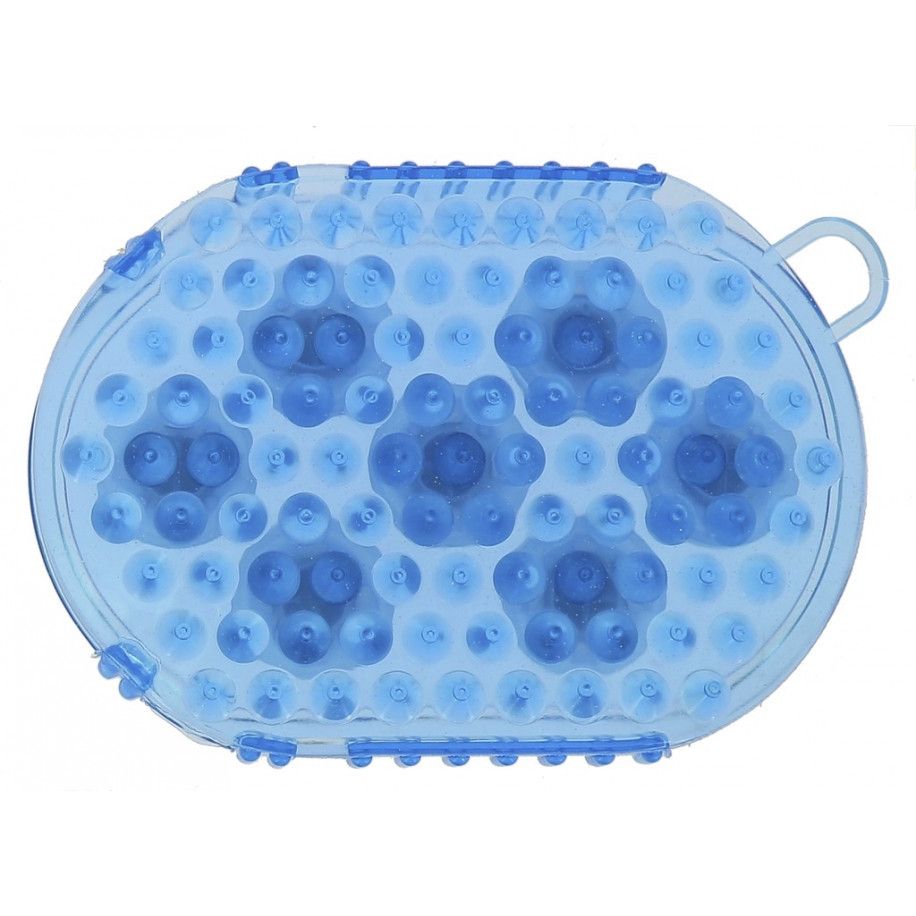 2 in 1 Putzhandschuh Striegel und Massage