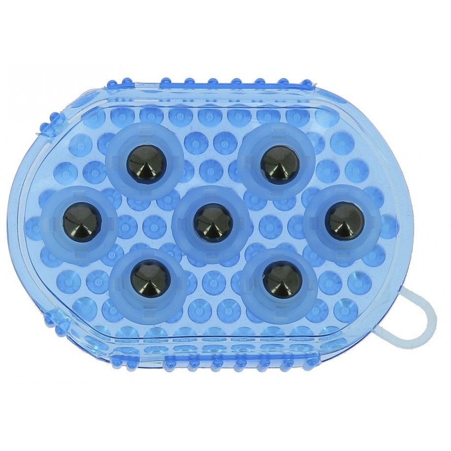 2 in 1 Putzhandschuh Striegel und Massage
