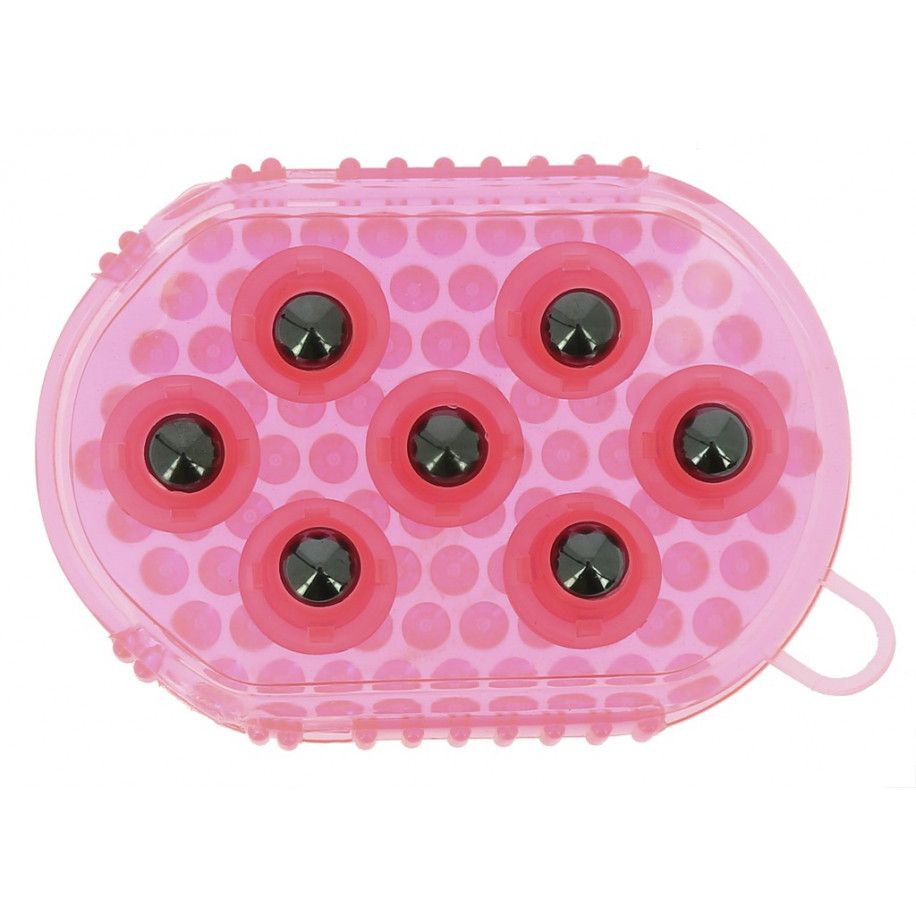 2 in 1 Putzhandschuh Striegel und Massage
