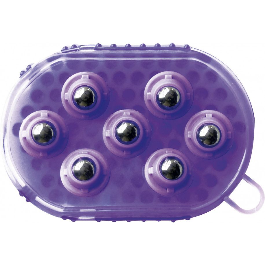 2 in 1 Putzhandschuh Striegel und Massage