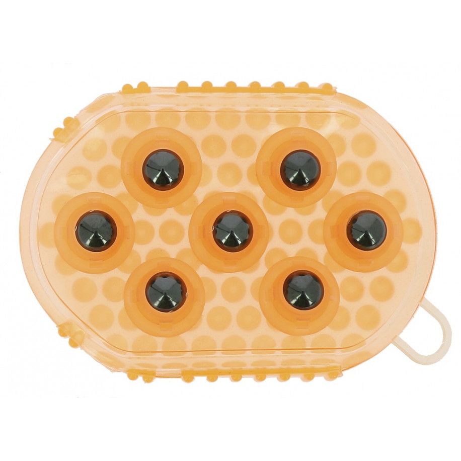 2 in 1 Putzhandschuh Striegel und Massage
