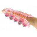 2 in 1 Putzhandschuh Striegel und Massage