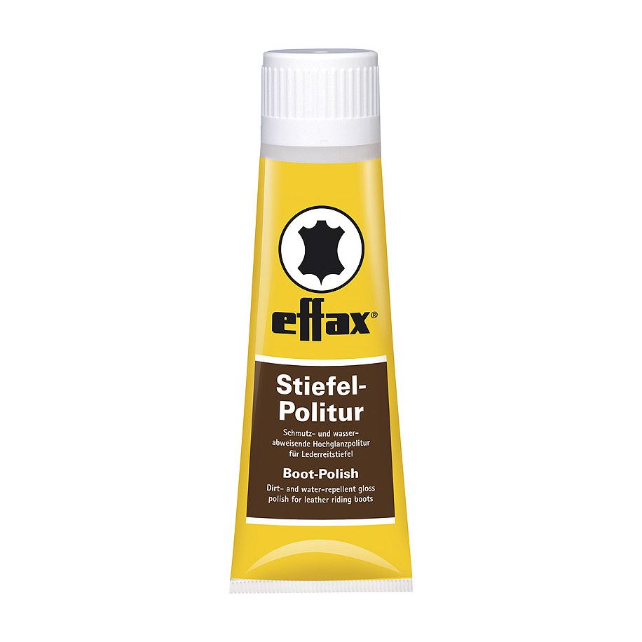 EFFAX Brillant noir pour bottes