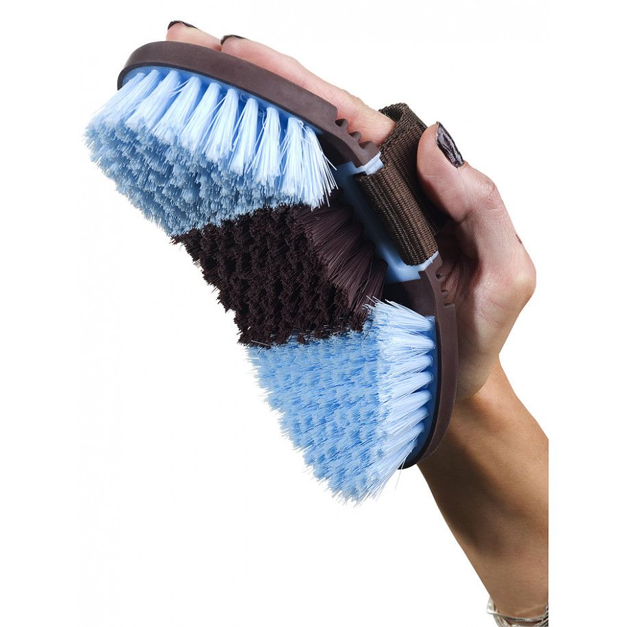 Brosse nylon HIPPOTONIC "Softgrip" flexible