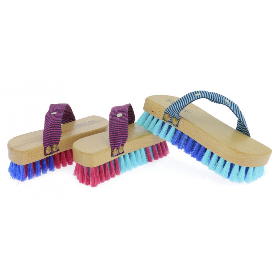 Brosse douce HIPPOTONIC "Magnet Brush" bicolore