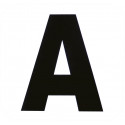 Bahnpunkte, 12er Buchstabenaufkleber-Set