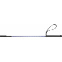 WHIP & GO Fiberglas Reitgerte Nylongeflecht
