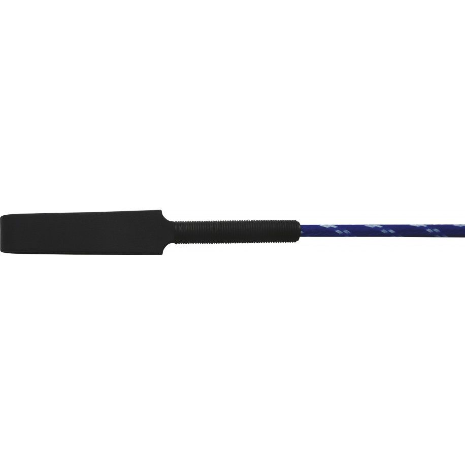WHIP & GO Fiberglas Reitgerte Nylongeflecht